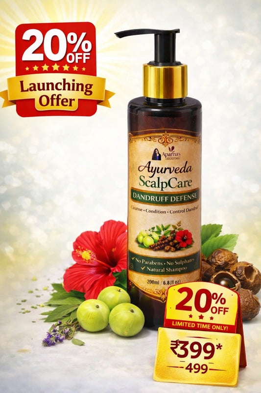 AYURVEDA SCALPCARE - DANDRUFF DEFENSE (HIBISCUS)